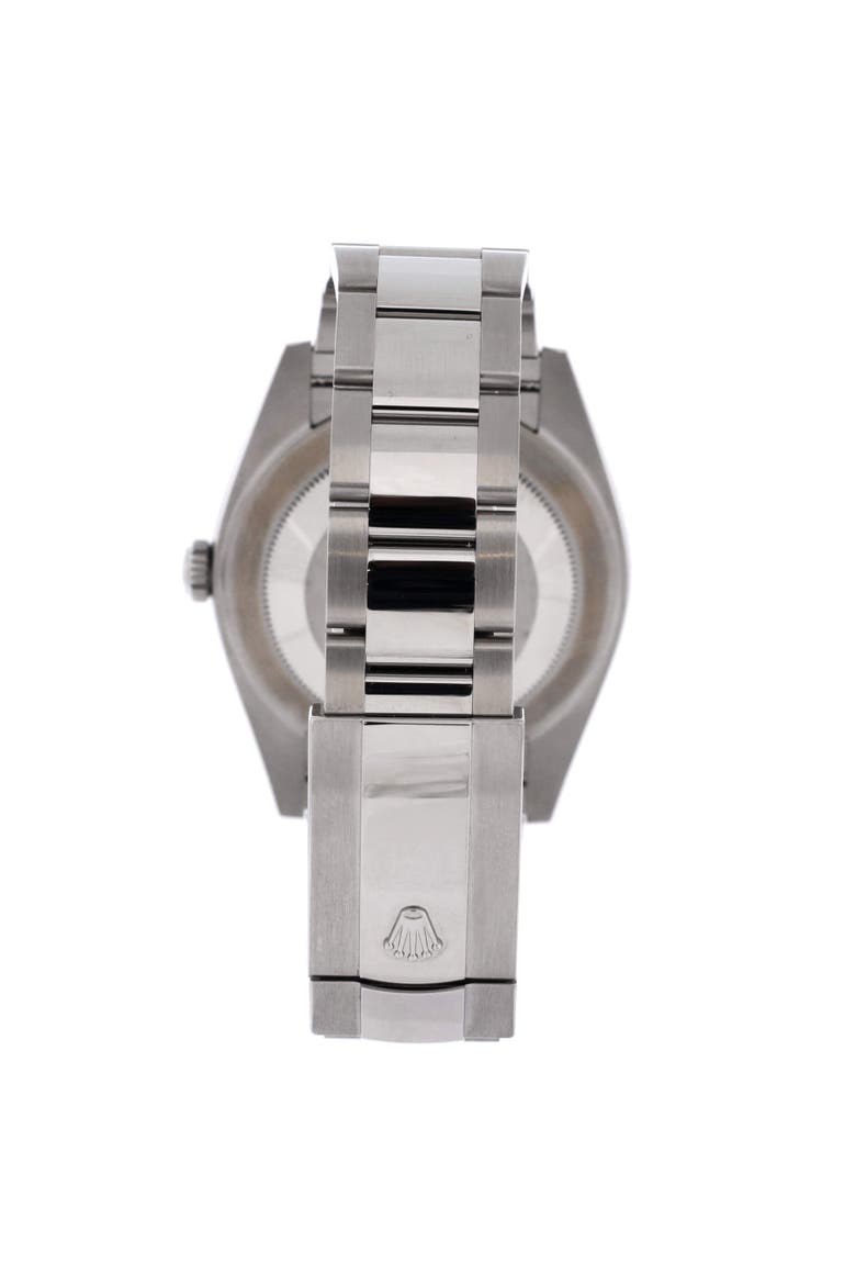 Oyster Perpetual Datejust Automatic Watch Stainless Steel and White Gold 41, Alternate, color, Metallic Silver