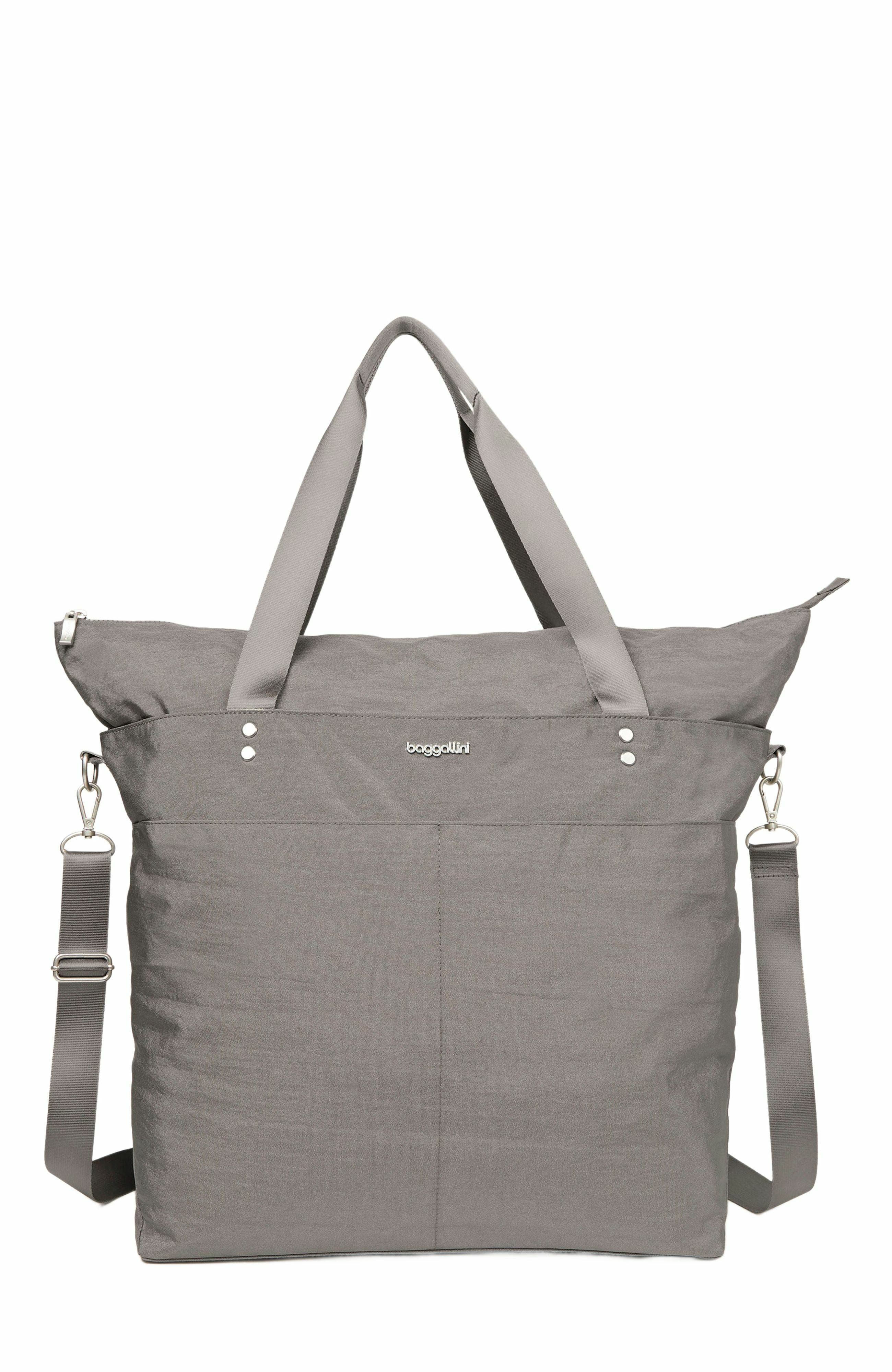 BAGGALLINI Large Carryall Weekender Tote Bag, Alternate, color, Sterling Shimmer