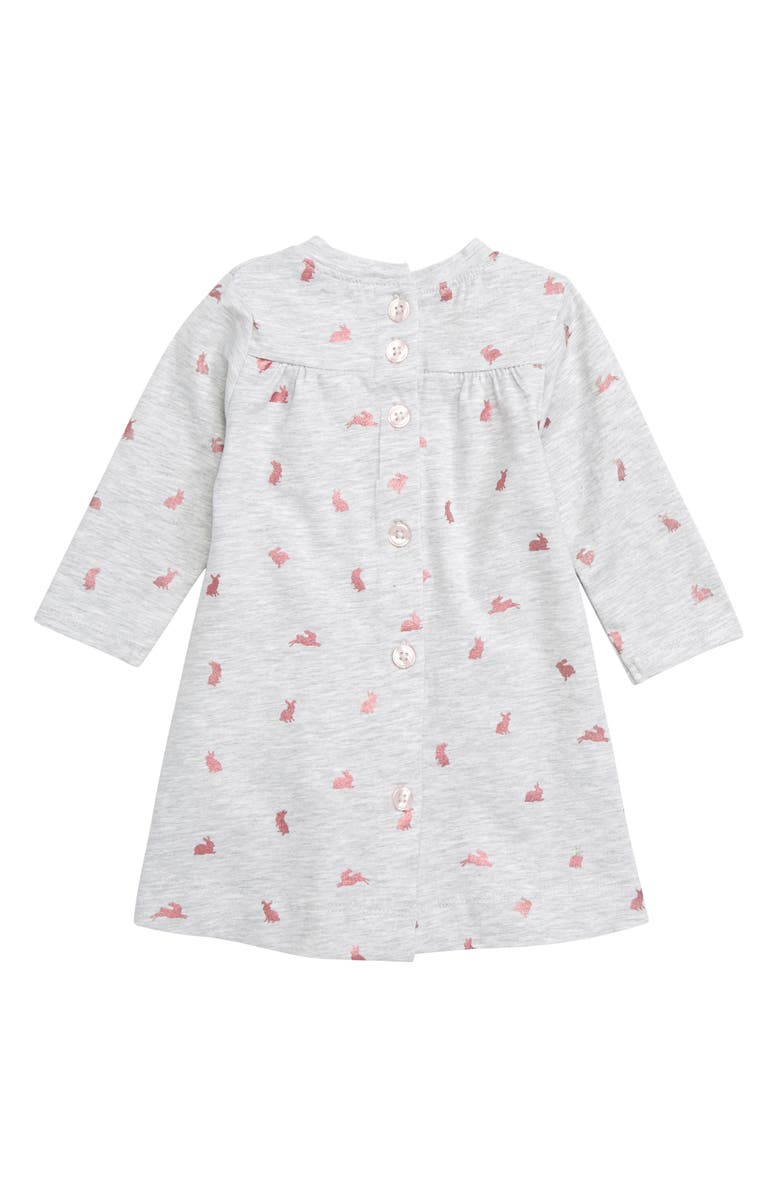 Hatley Hopping Bunnies Swing Dress, Alternate, color, 
