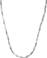 Bearfruit Jewelry 18k Gold Plated Sterling Silver Cass Intertwined Snake Necklace Gift Idea