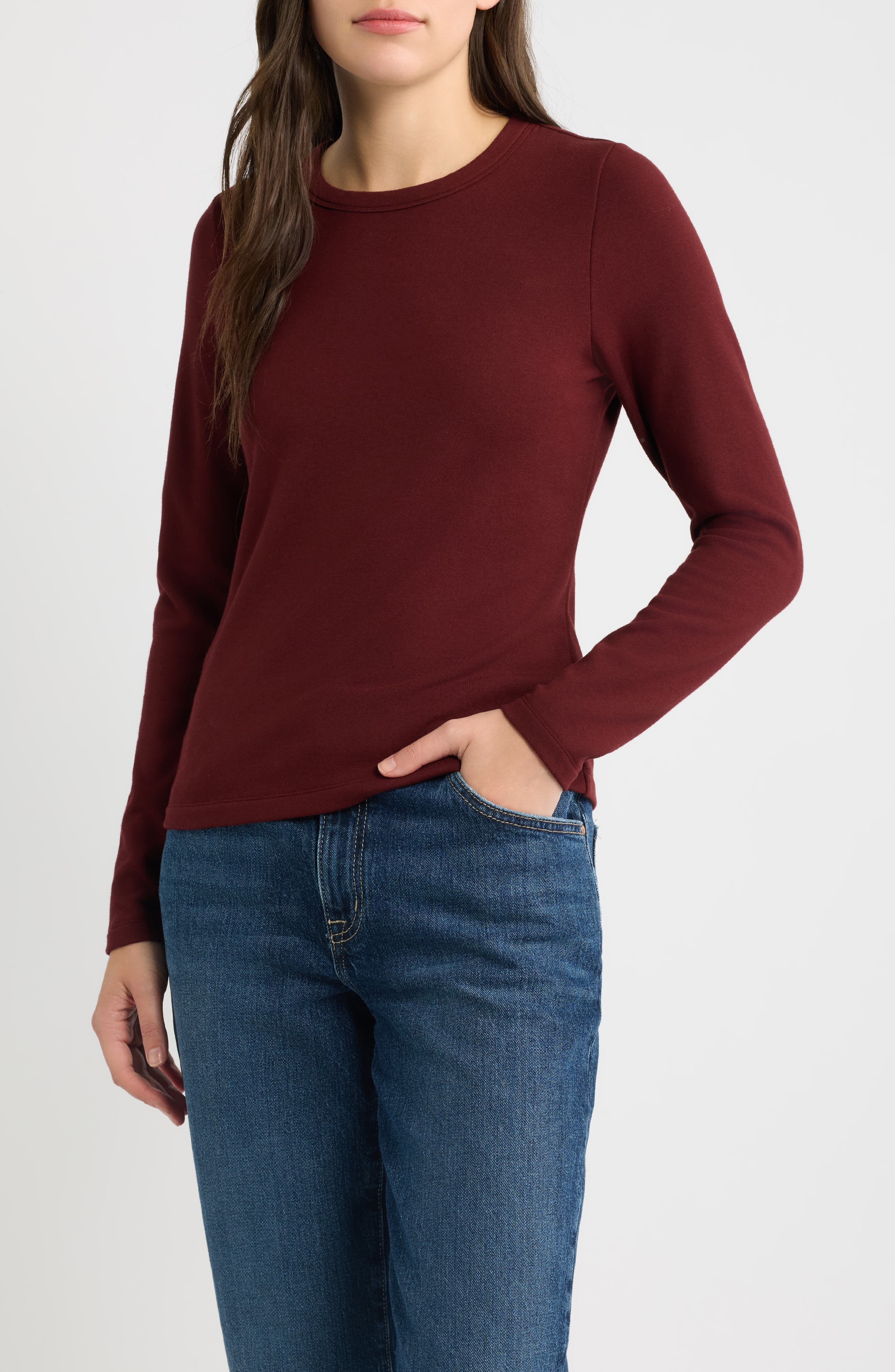 selected BURGUNDY