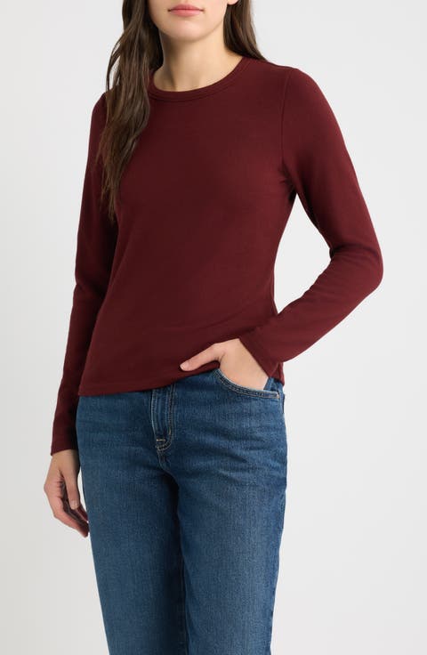 Long Sleeve Crewneck T-Shirt