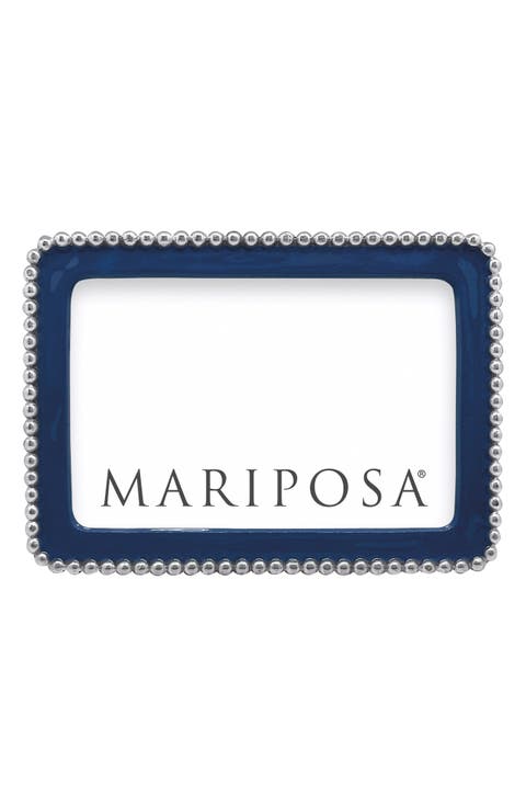 Beaded Sand Cast Aluminum Picture Frame