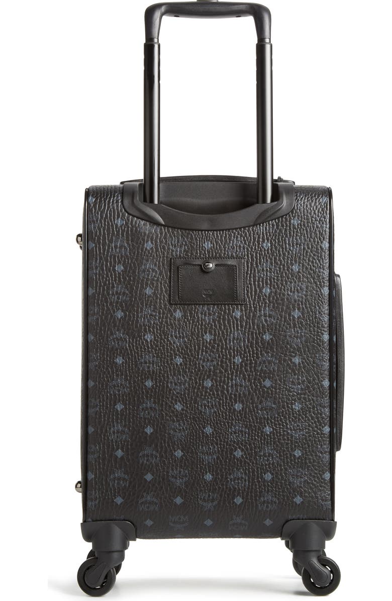 MCM Small Traveler Visetos 21-Inch Trolley Wheeled Suitcase, Alternate, color,