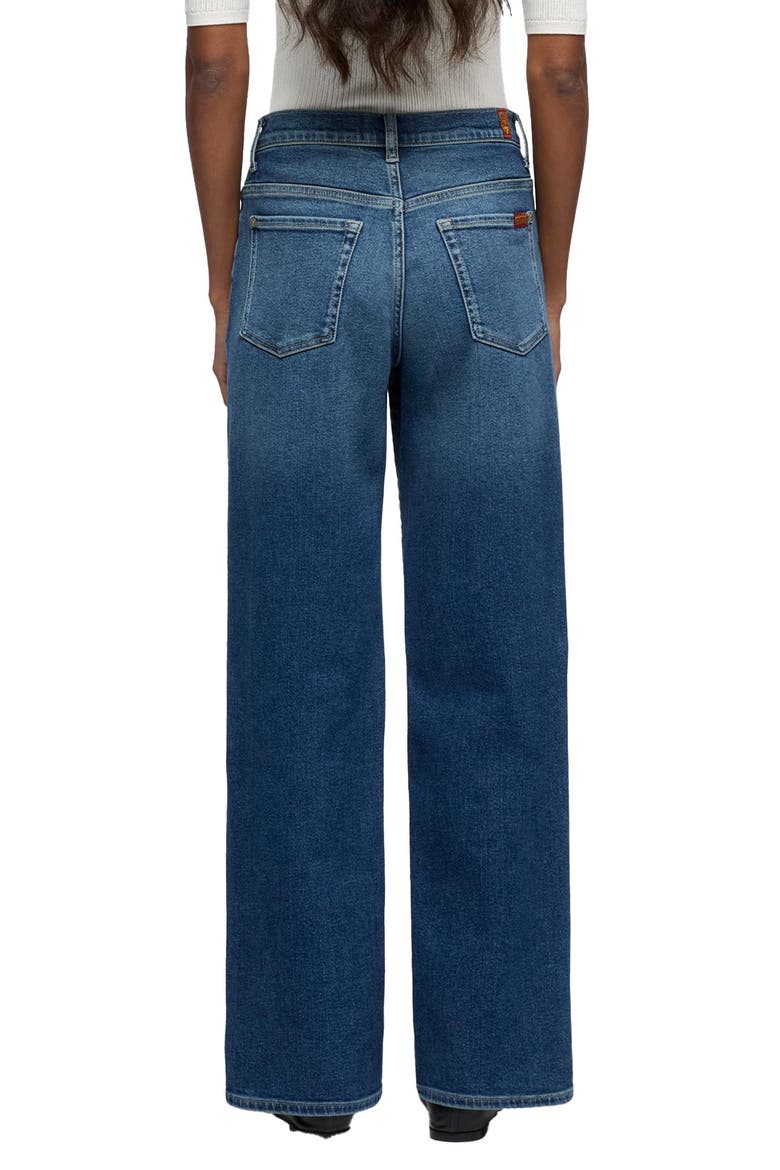 Stovepipe High Waist Straight Leg Jeans, Alternate, color, TIDE BREAK