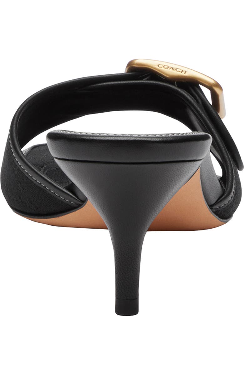 COACH Margot Signature Jacquard Slide Sandal, Alternate, color,