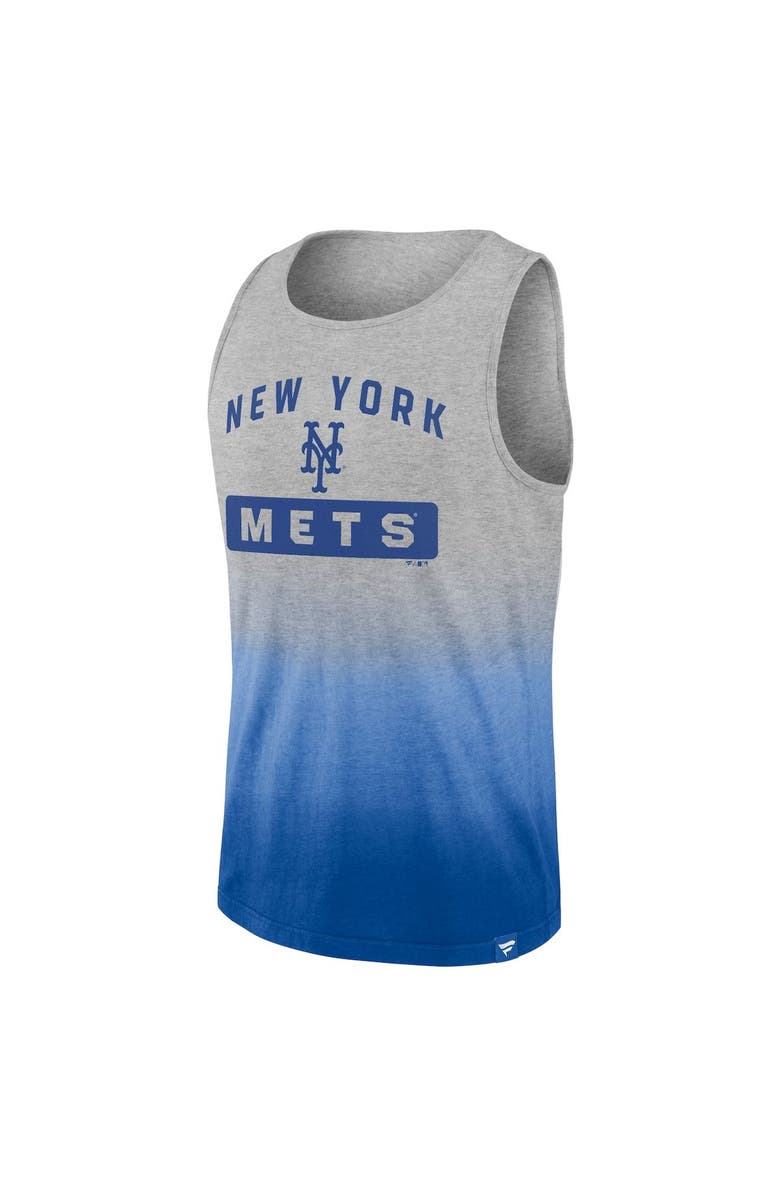 FANATICS Men's Fanatics Branded Gray/Royal New York Mets Our Year Tank Top, Alternate, color, Heather Gray