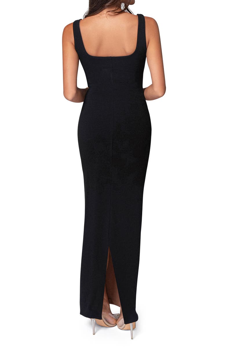 JLUXLABEL Keidi Reversible Stretch Maxi Dress, Alternate, color,