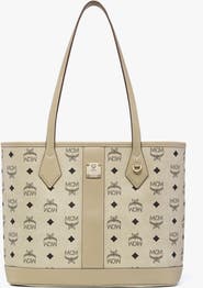 MCM Small New Liz Shopper in Visetos
