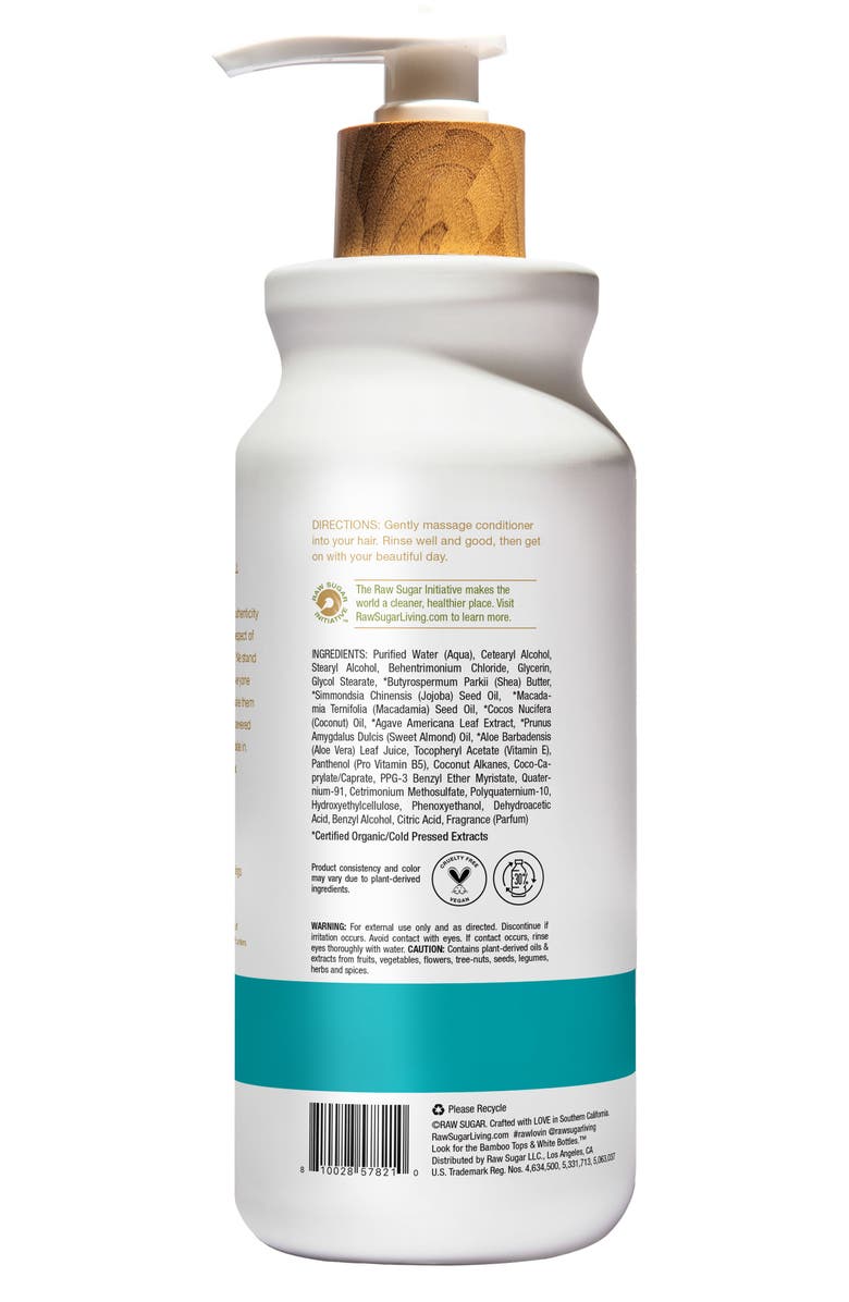 RAW SUGAR The Moisture Smoothie Shampoo, Alternate, color, 