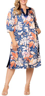 Kiyonna Nora Kaftan Dress