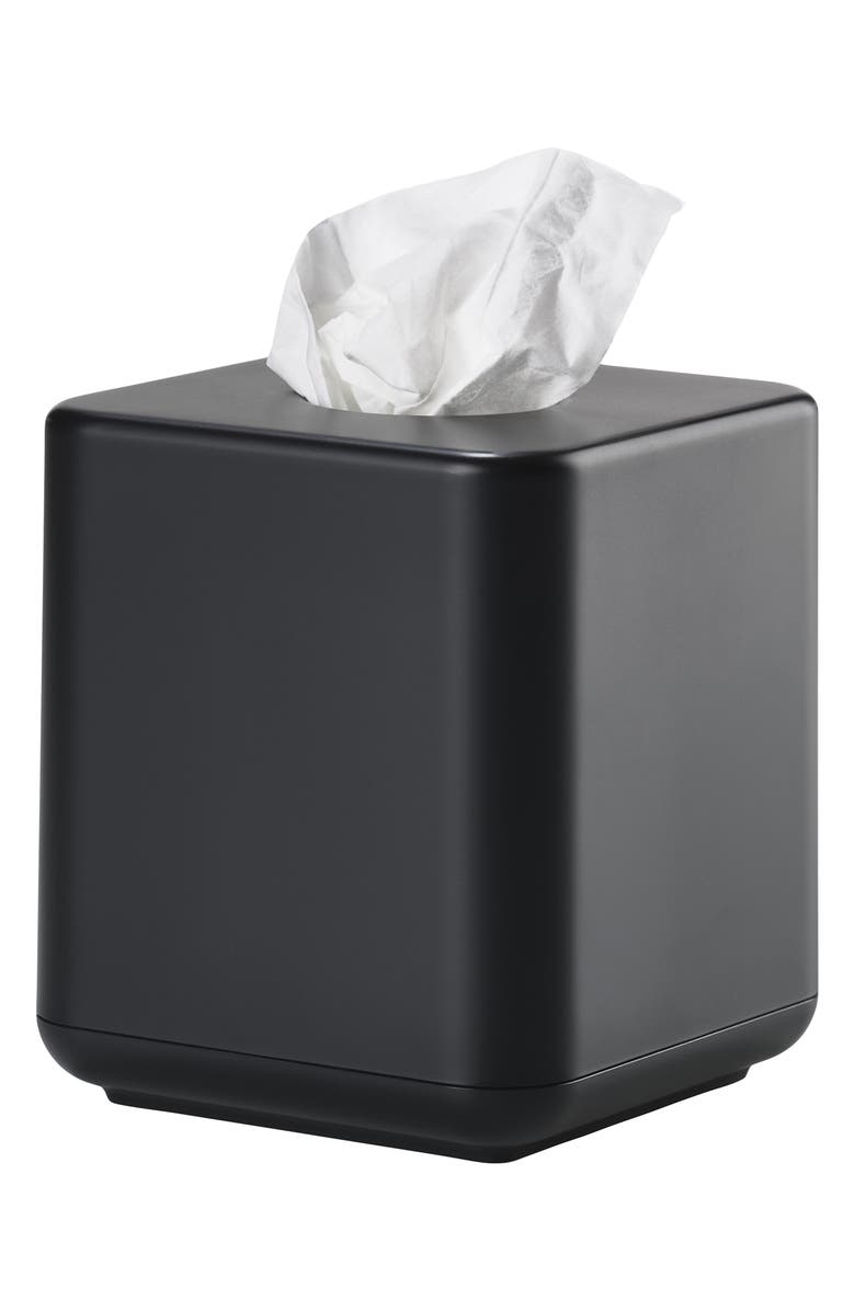 Zone Denmark Ume Square Tissue Box, Alternate, color, Black