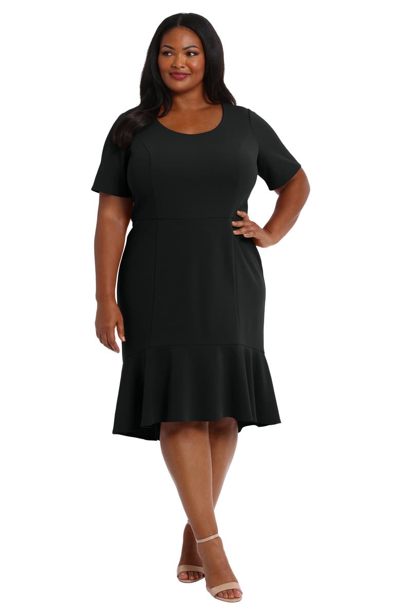 London Times High-Low Sheath Dress, Alternate, color, 