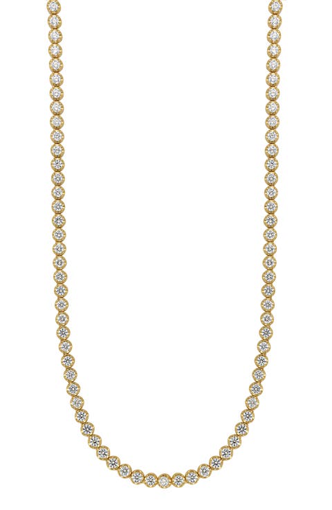 Audrey 18K Gold Diamond Tennis Necklace (Nordstrom Exclusive)
