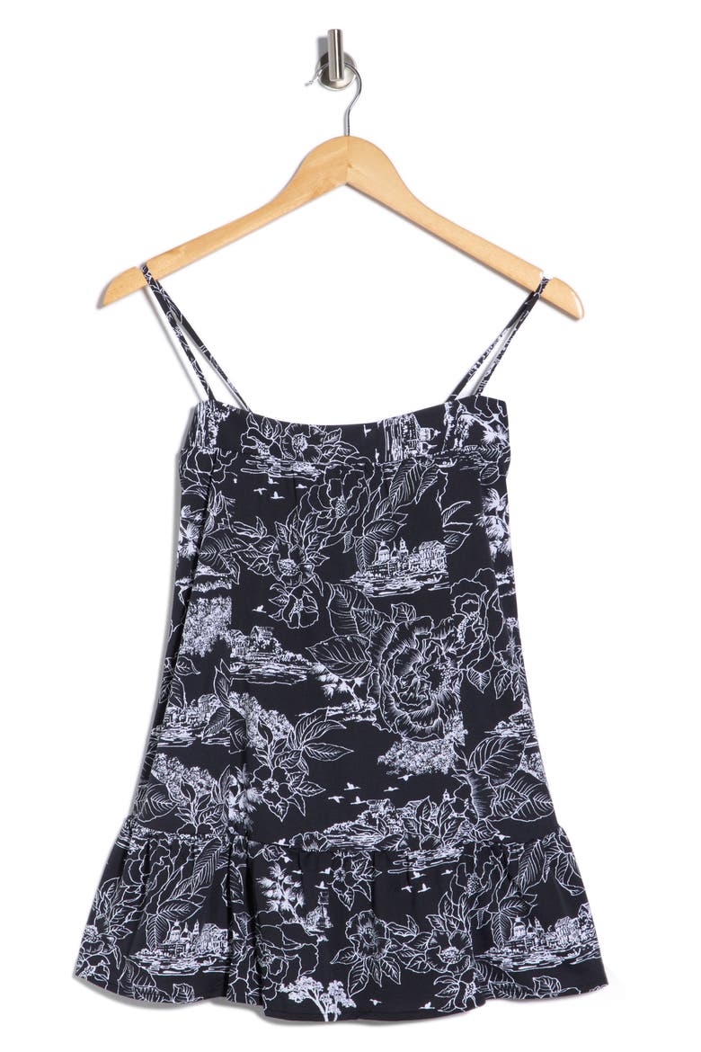 Guilia Cover-Up Dress, Alternate, color, BLACK