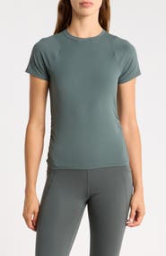 Z by Zella Serenity Side Ruched T-Shirt