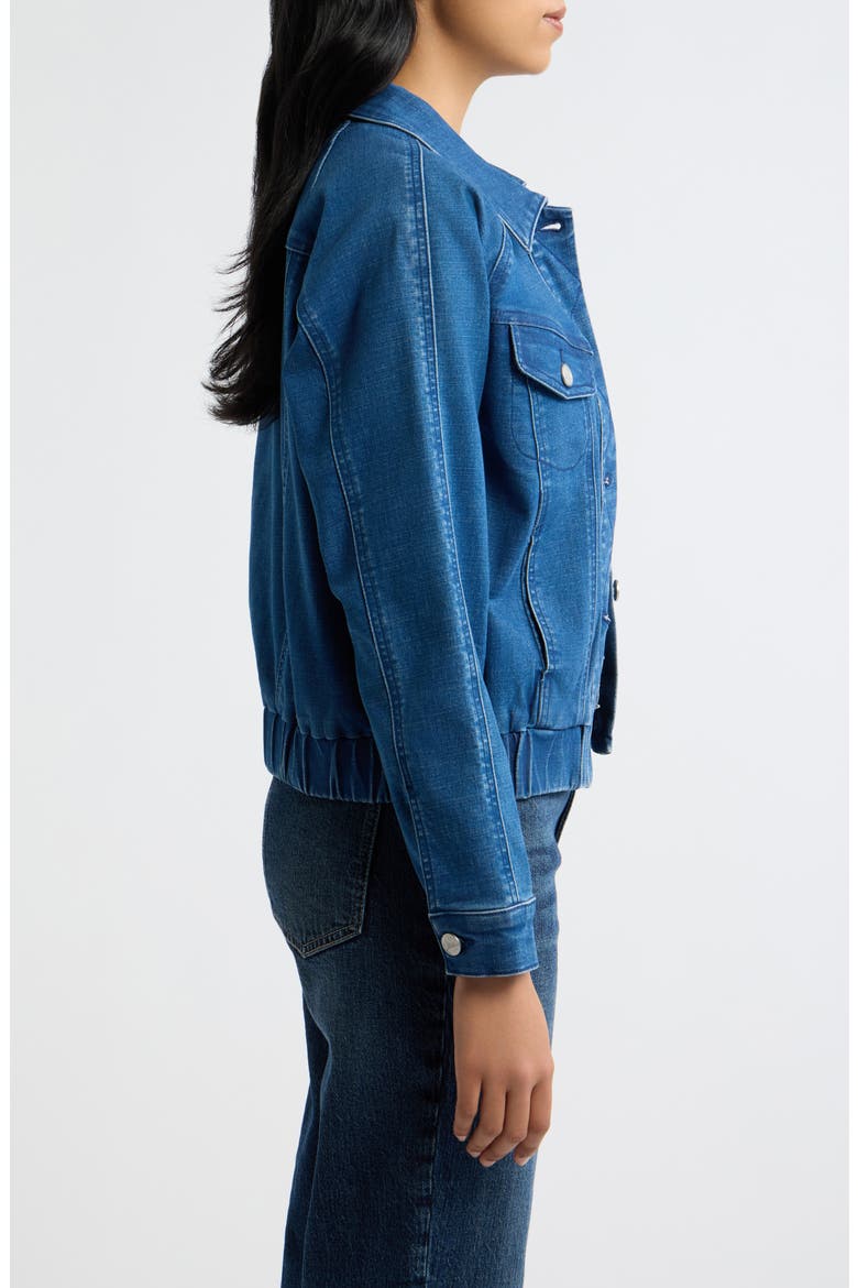 Denim Bomber Jacket, Alternate, color, MEDIUM INDIGO