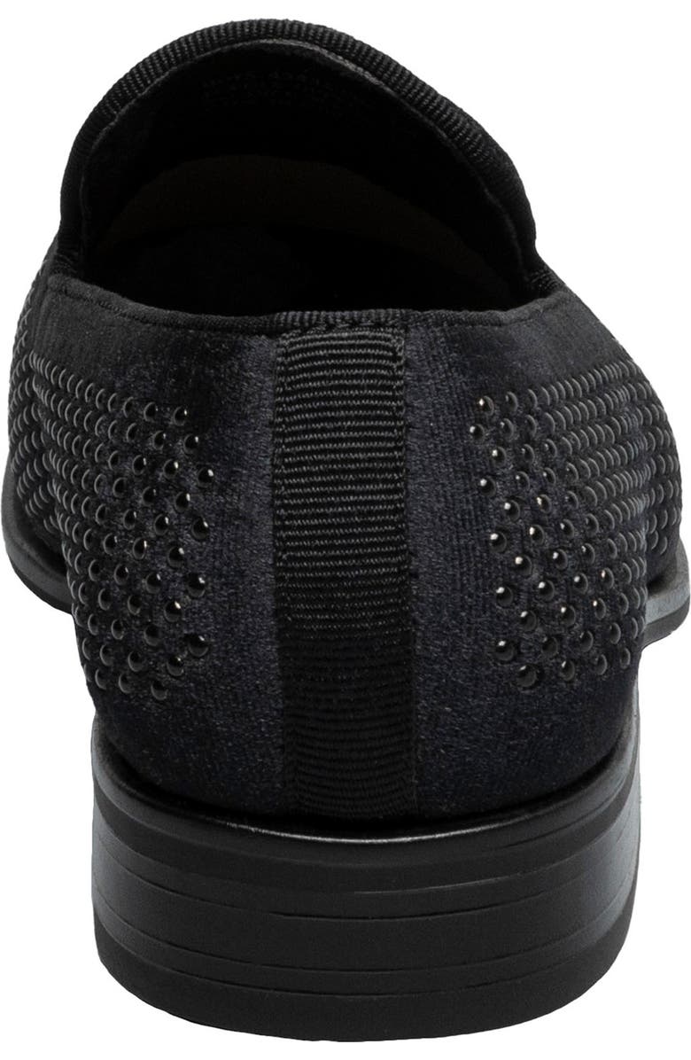 Stacy Adams Kids' Swagger Slip-On Loafer, Alternate, color, Black