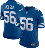 Nike Men's Nike Quenton Nelson Royal Indianapolis Colts Alternate Vapor Limited Jersey