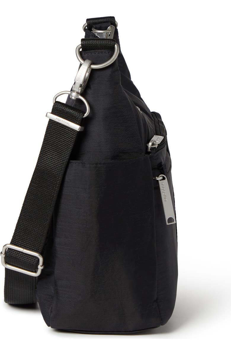 BAGGALLINI Securtex Anti-Theft Free Time Crossbody Bag, Alternate, color, Black