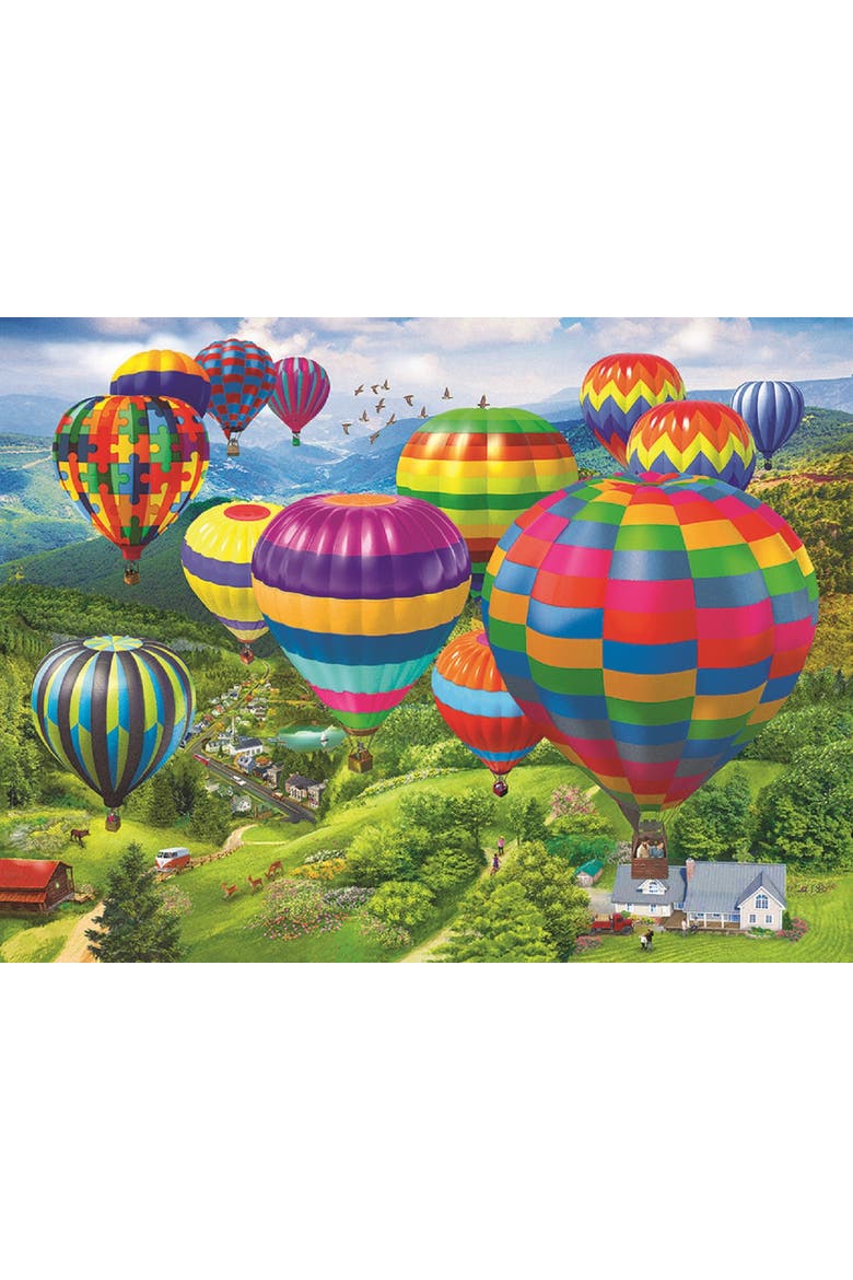 Balloon Fest 500 piece Jigsaw Puzzle for Adults, Alternate, color, Multicolor