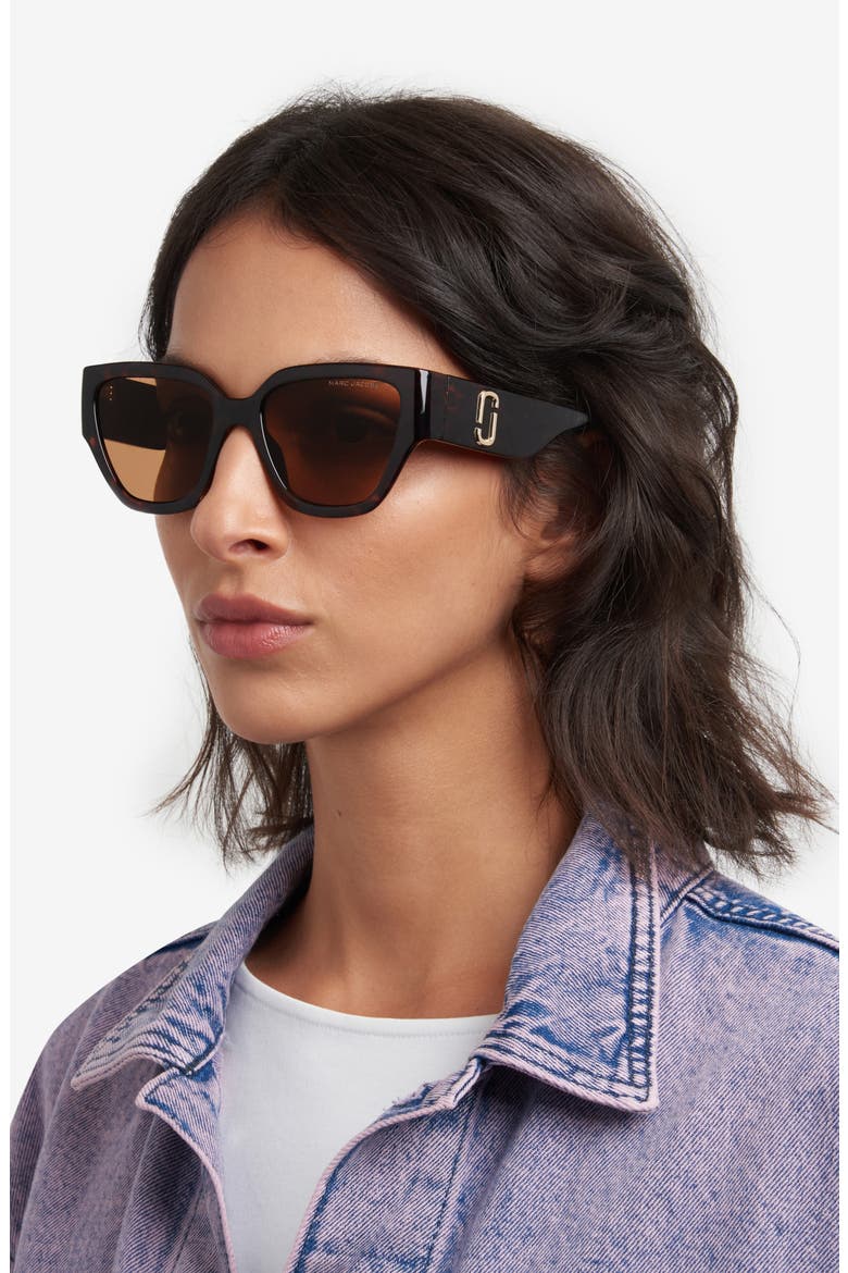 54mm Cat Eye Sunglasses, Alternate, color, 0086-70