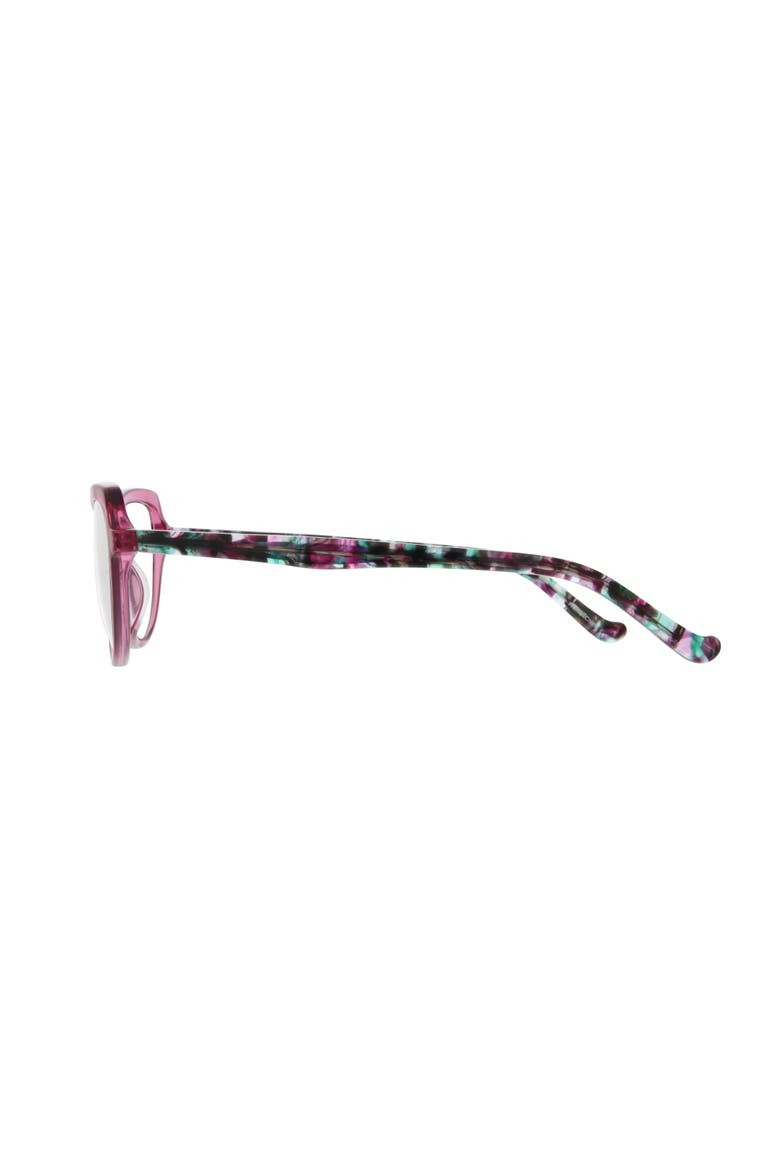 Maria Photochromic Blue Light Reading Glasses, Alternate, color, Rouge Crystal