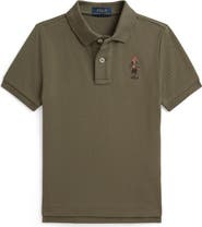 Polo Ralph Lauren Kids' Polo Bear Cotton Mesh Polo