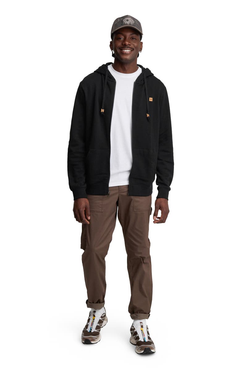 tentree Reynard Zip Hoodie, Main, color, Meteorite Black