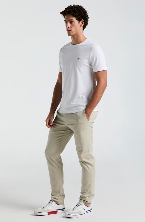 Original Penguin Solid Organic Cotton T-shirt In Bright White