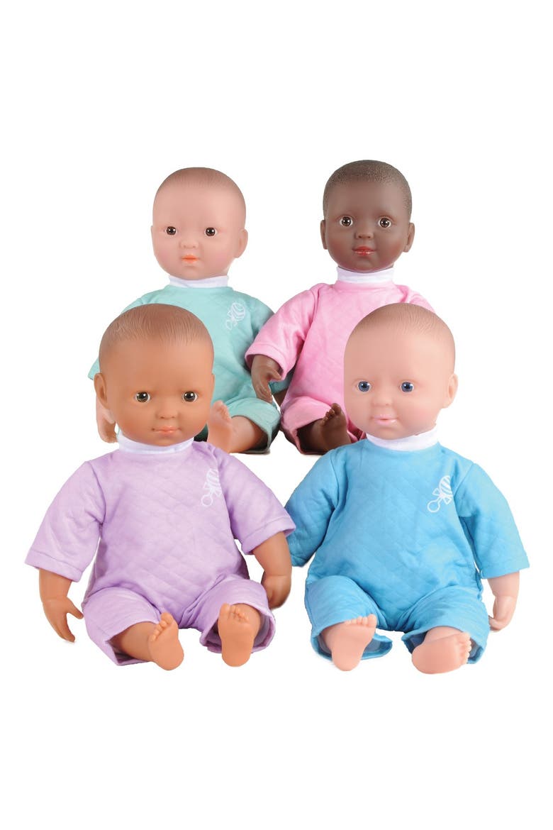 Soft Body 16" Dolls with Blankets - Set of 4, Main, color, Multicolored