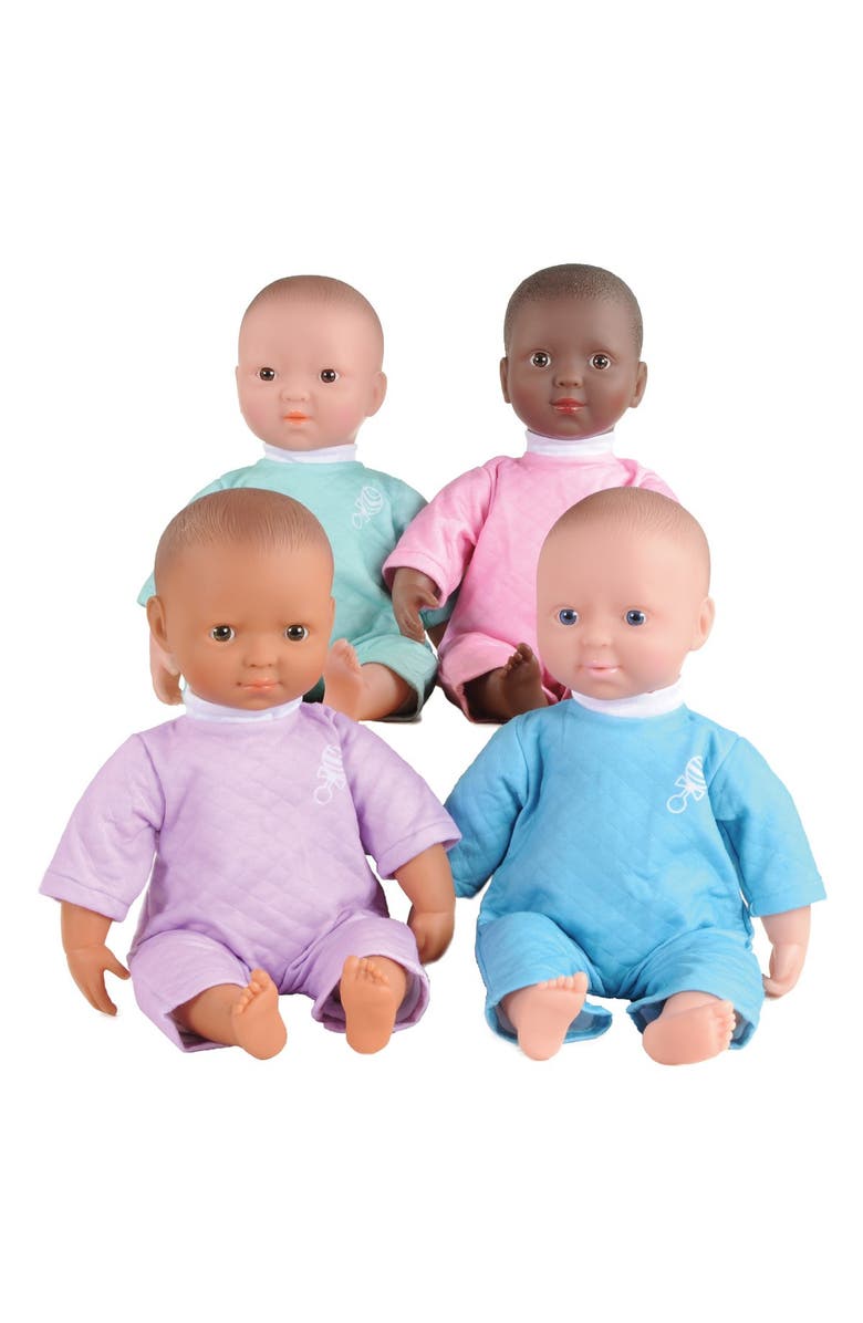 Kaplan Early Learning Company Soft Body 16" Dolls with Blankets - Set of 4, Main, color, Multicolored