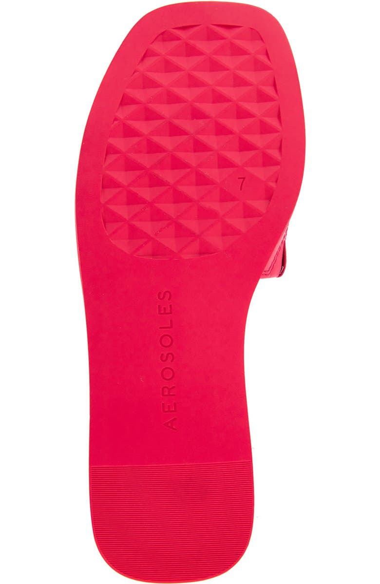 Aerosoles Blaire Buckle Slide Sandal, Alternate, color, Virt Pink Lthr