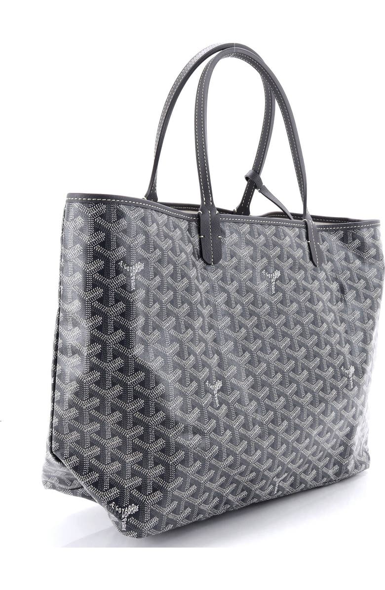 Pre-Owned Goyard Saint Louis Tote Coated Canvas PM, Alternate, color, Gray