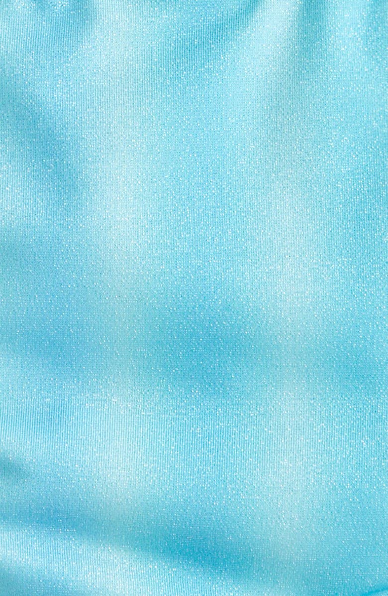 Tucker + Tate Kids' Bow Two-Piece Swimsuit, Alternate, color, Turquoise Cool Lurex Stripe