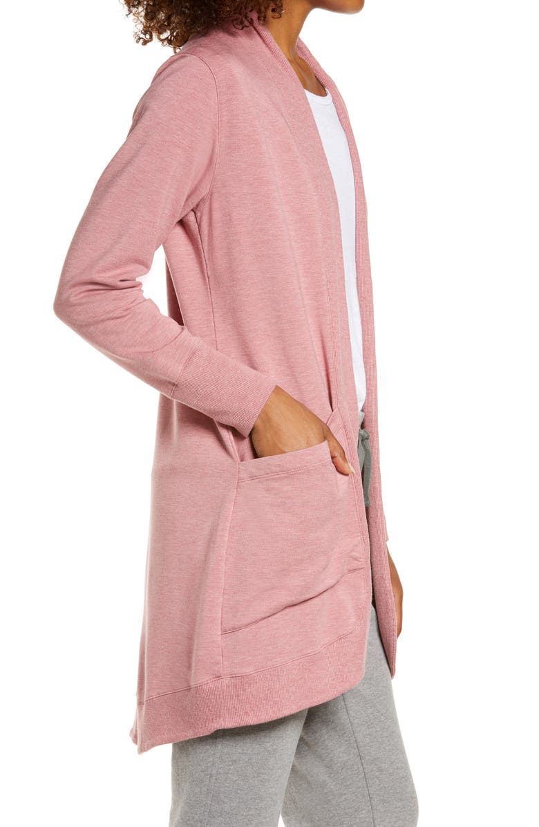 L.L.Bean SoftFlex Open Cardigan, Alternate, color,