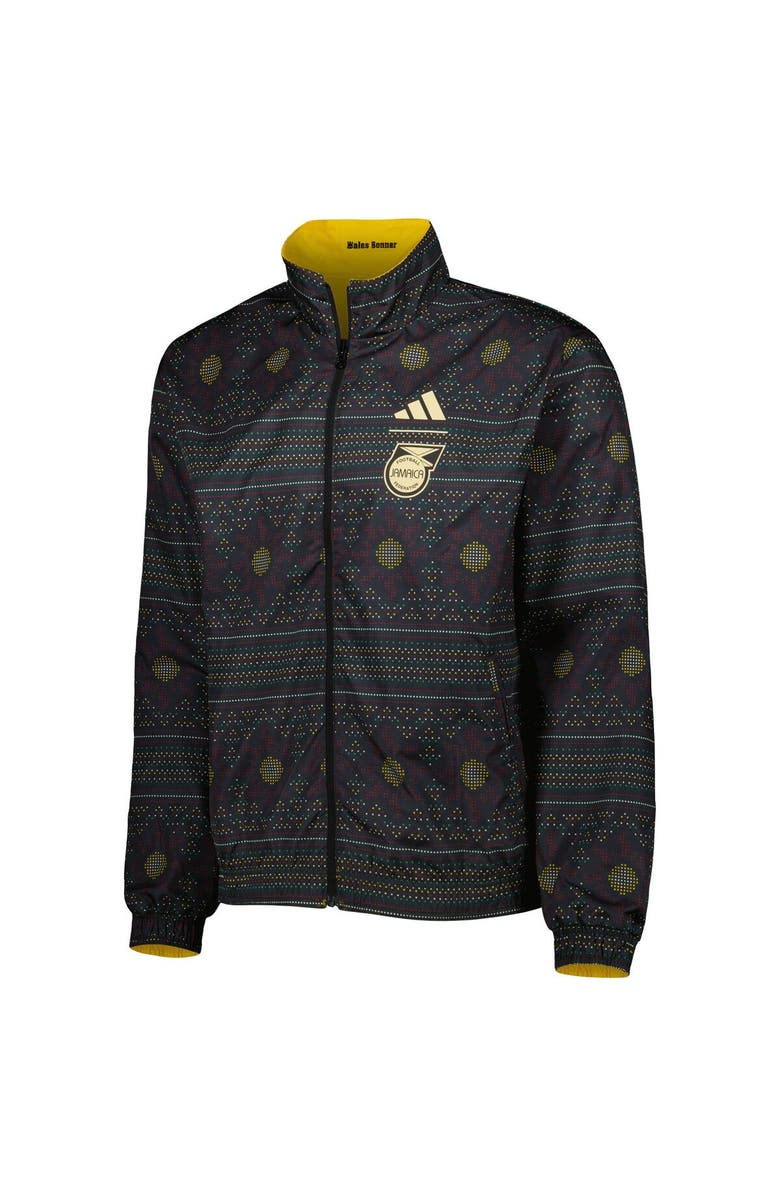 adidas Men's adidas Yellow Jamaica National Team 2023 On-Field Anthem Full-Zip Jacket, Alternate, color, 
