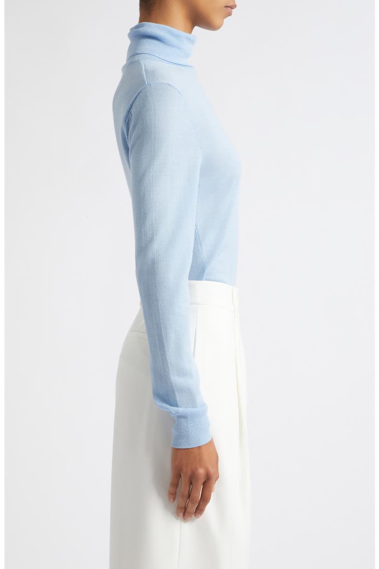 Alma Wool Turtleneck Sweater, Alternate, color, SKY