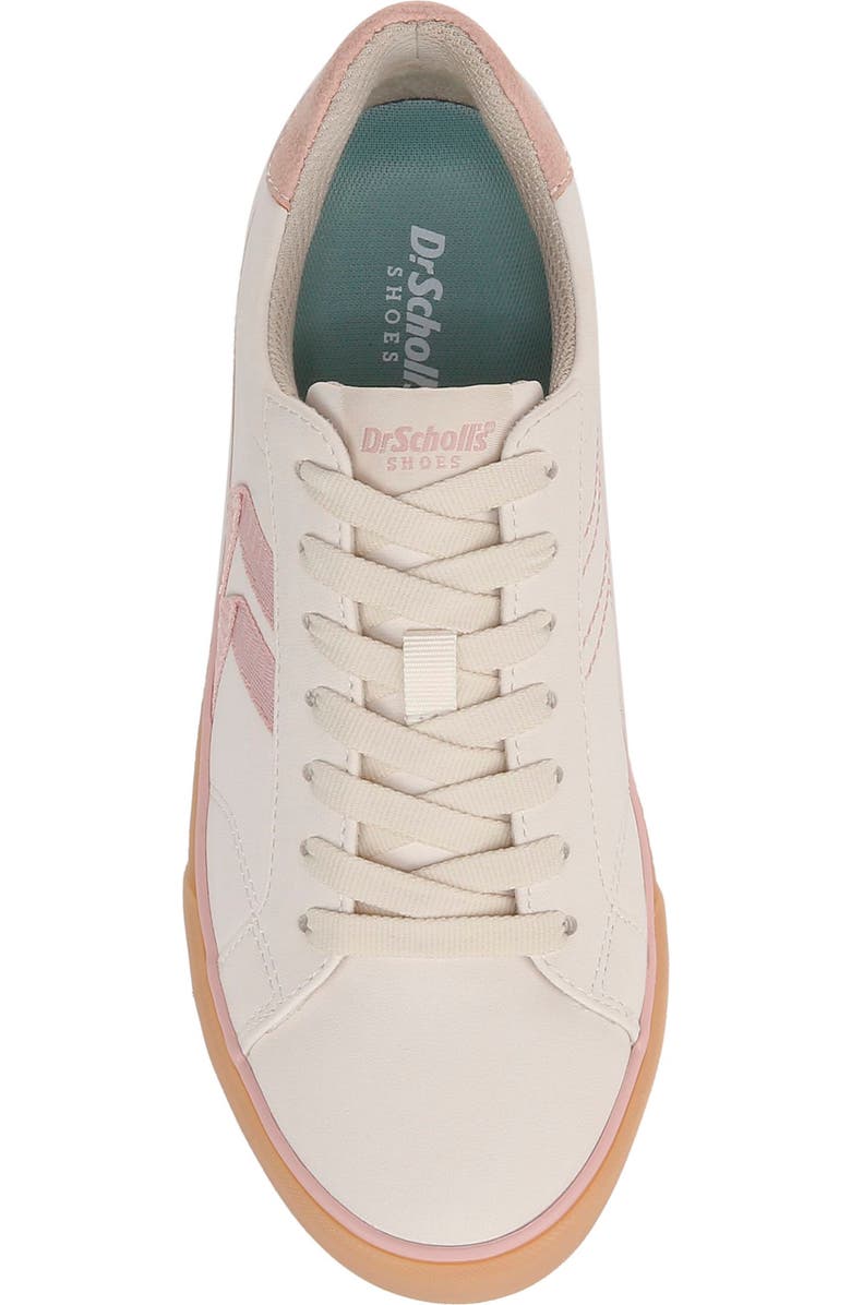 Dr. Scholl's Offline Lace-Up Sneaker - Wide Width Available, Alternate, color, White/ Blush