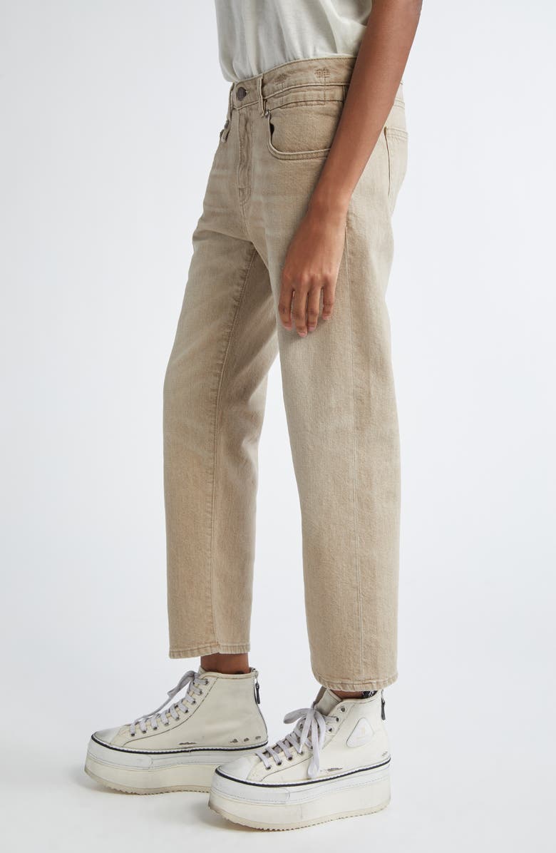 R13 Straight Leg Boy Crop Jeans, Alternate, color, 