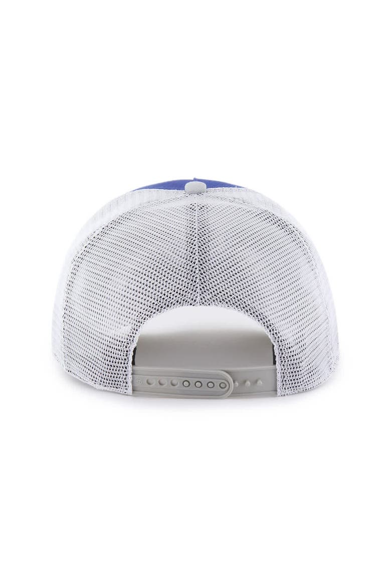 Youth '47 Royal/Gray Kentucky Wildcats Super Stripe Hitch Adjustable Trucker Hat, Alternate, color, Royal