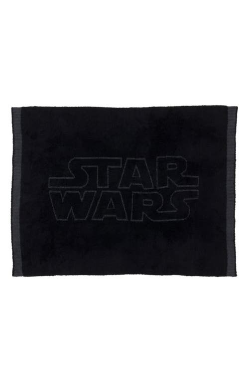 Barefoot Dreams ® X Star Wars Cozychic® Star Wars Classic Throw Blanket In Black