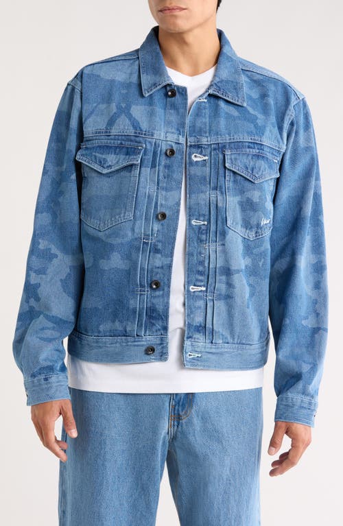 Vans Denim Trucker Jacket In Blue