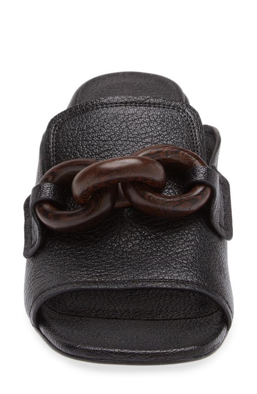 Pedro Garcia Umita Slide Sandal In Black