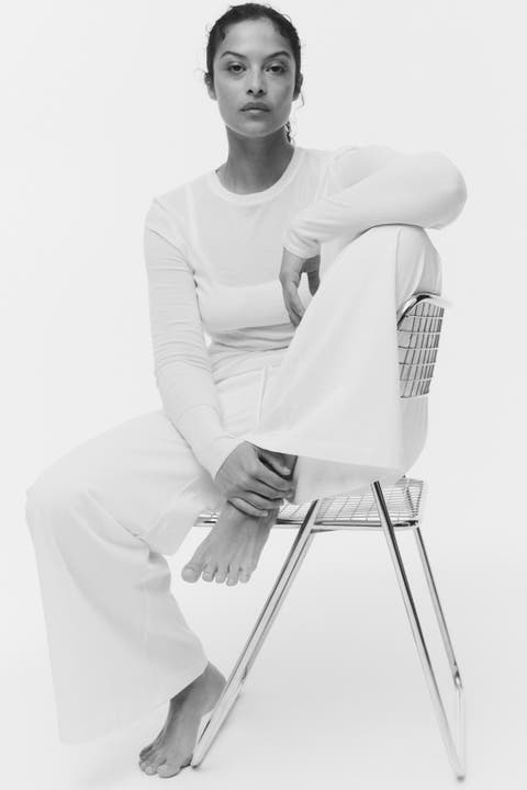 Cotton drawstring pants