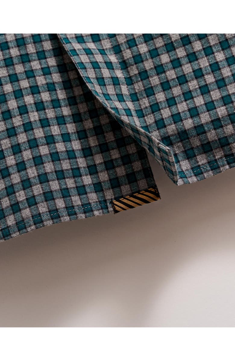 Billy Reid Tuscumbia Sport Shirt, Alternate, color, Deep Teal/ Multi