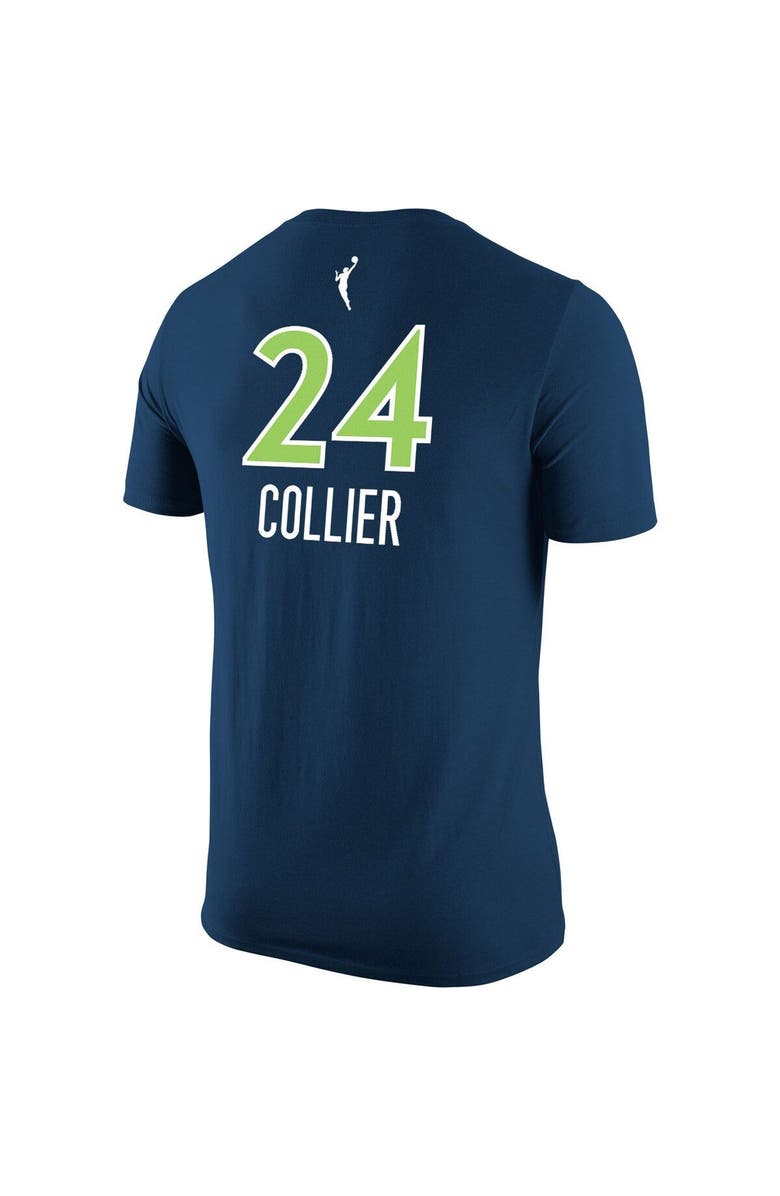 Nike Men's Nike Napheesa Collier Navy Minnesota Lynx Explorer Edition Name & Number T-Shirt, Alternate, color,