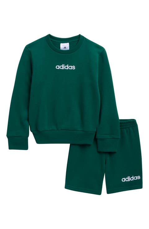 Kids' Fleece Sweatshirt & Shorts Set
