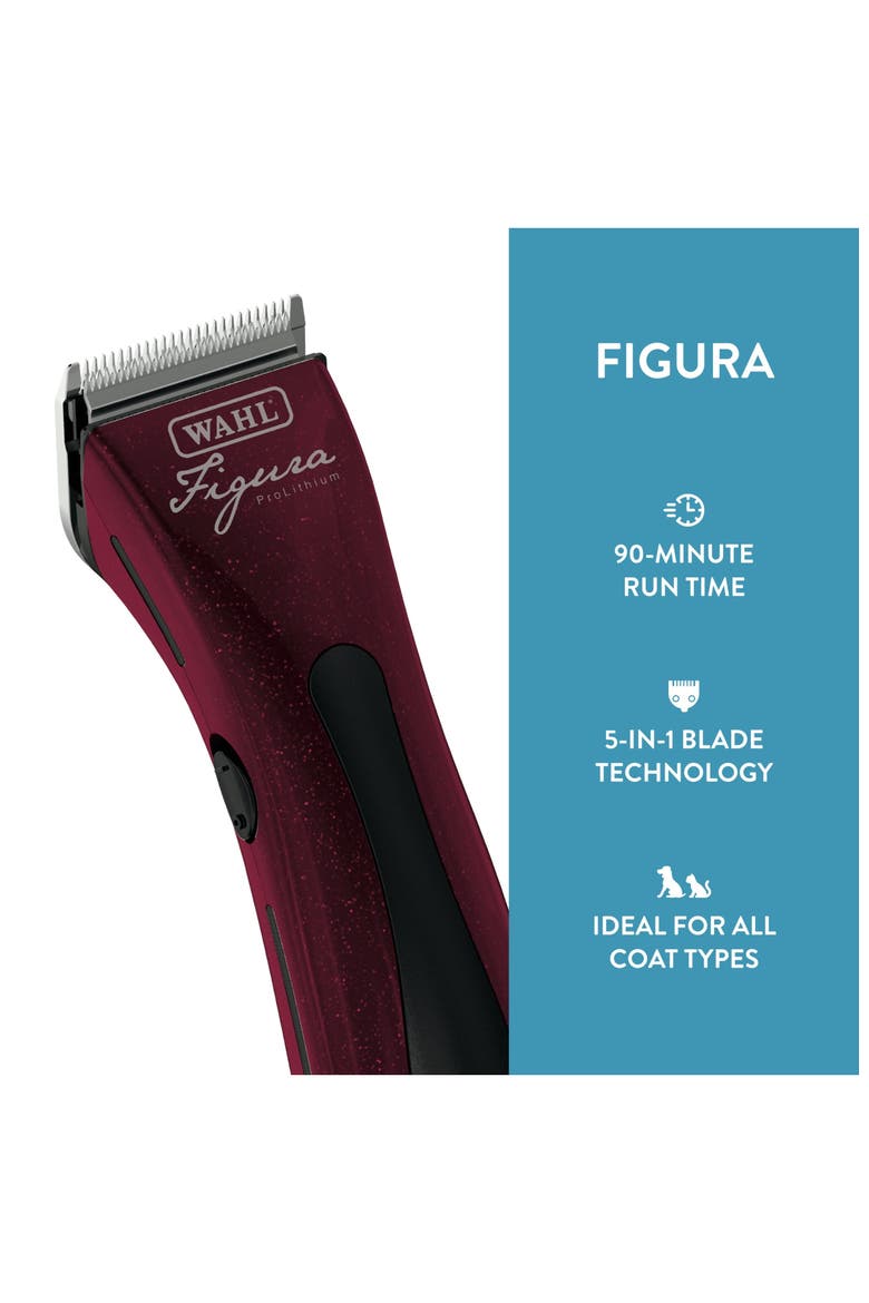 Figura Equine Cordless Clipper Kit, Alternate, color, Metallic Red