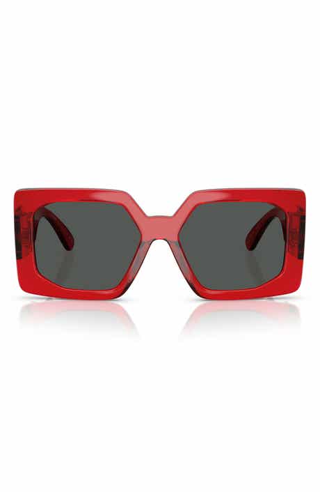 Versace 55mm Square Sunglasses